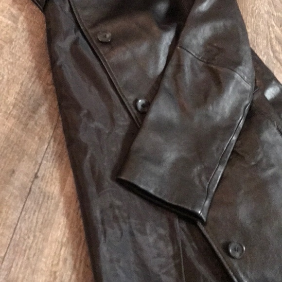 COPY - Black Leather Jacket - Picture 5 of 6